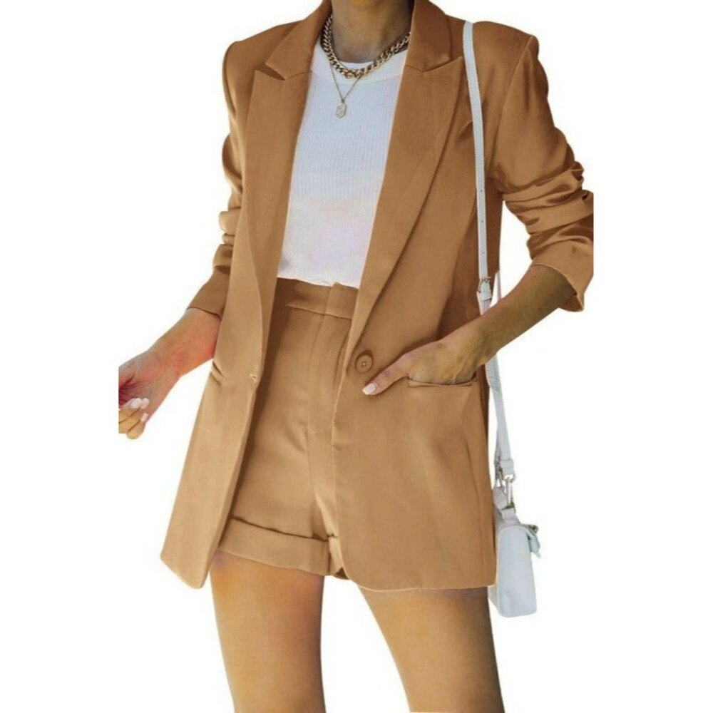 Two piece blazer and shorts set - Picture 3 of 7